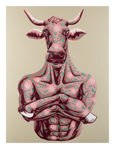 TATTOOED COW